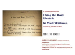 Walt Whitman's "I Sing the Body Electric" annotated & illustrated